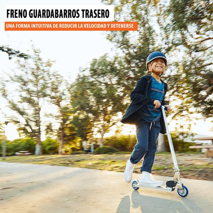 Kids Kick Scooter Lightweight Foldable Aluminum Frame Adjustable Handlebar