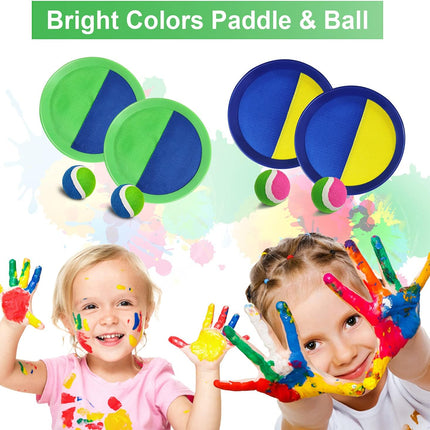 Ball Catch Toss Paddle Game Beach Backyard Outdoor Toy for Kids & Family