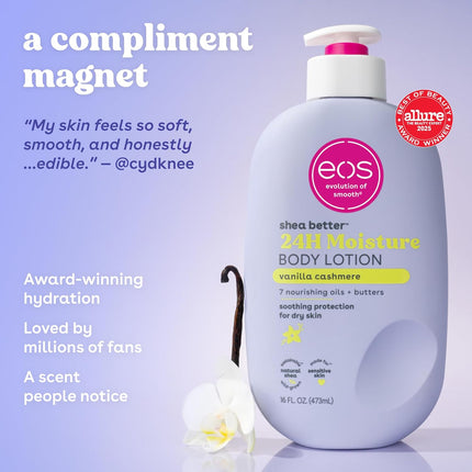 Better Body Lotion Vanilla Cashmere – 24H Moisture, Vegan & Lightweight