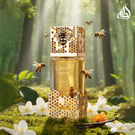 Lattafa Atheeri Eau de Parfum 100ml Unisex Floral Woody Amber Fragrance