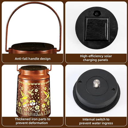 Solar Hanging Lanterns for Garden – Waterproof, Patio, Yard & Landscape Decor