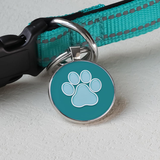 Personalized QR Code Pet Tag – Dog & Cat Collar ID with Scanned Location Alerts