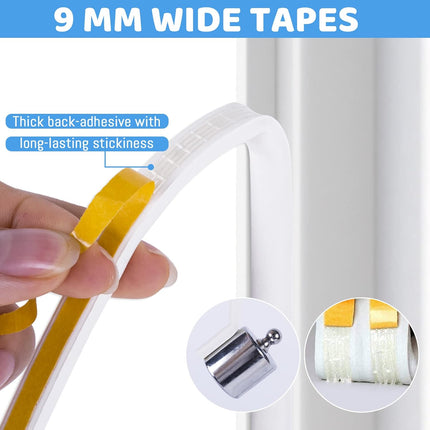 Door Window Weather Stripping Seal Strip Self Adhesive Soundproof Insulation 16.5Ft