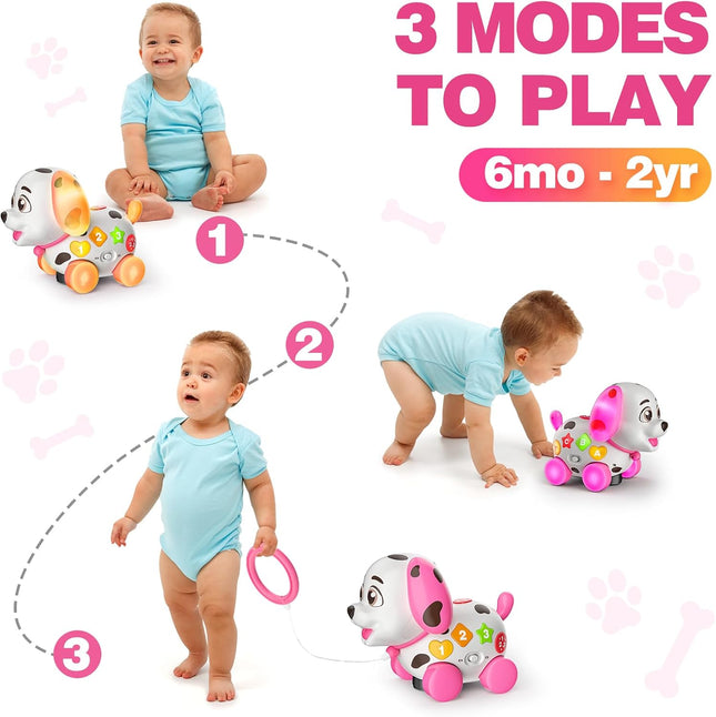 Musical Puppy Educational Toy for 6–12 Month Infants, 1st Birthday Gift