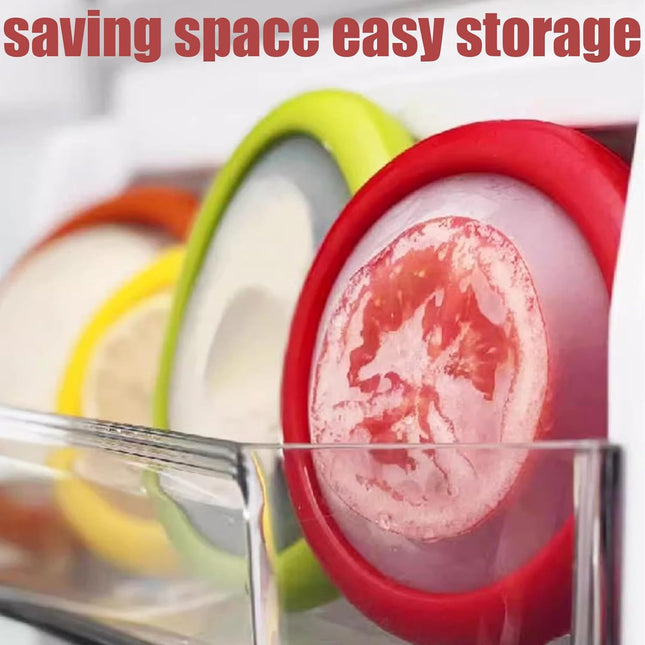 4-Piece Fruit & Veggie Saver Set – Eco-Friendly Freshness for Produce