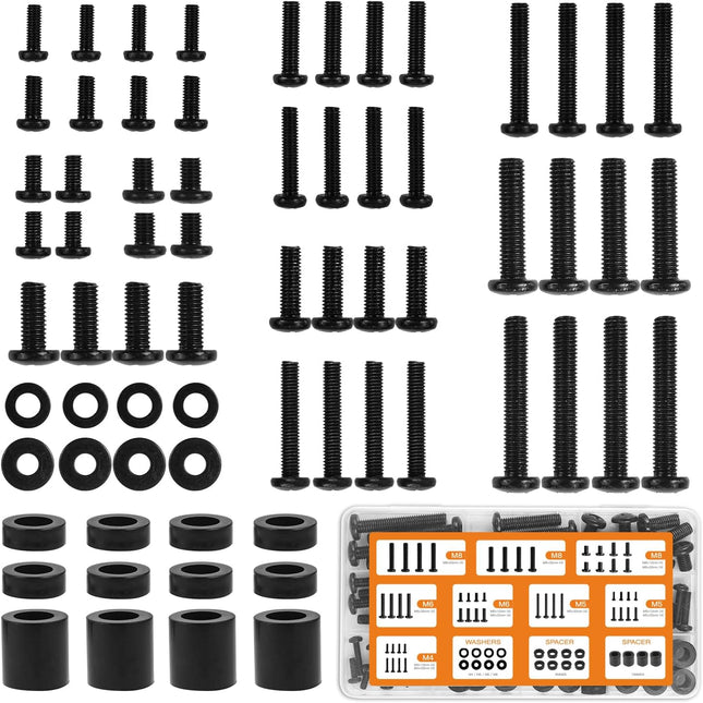 Universal TV & Monitor Screw Kit – VESA Mounting, Replacement Screws & Spacers