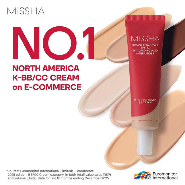 BB Cream No.23 Natural Beige SPF42 PA+++ Tinted Moisturizer 1.69 Oz