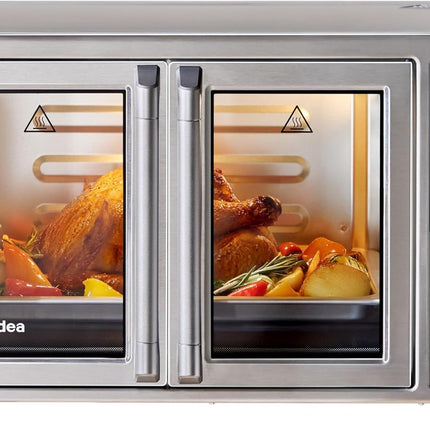 Flexify Slim Air Fryer Toaster Oven 8-in-1 Compact Countertop 25 Quart