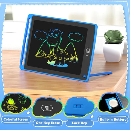 4-Pack LCD Writing Tablet – 8.5" Doodle Board for Kids Ages 3–8