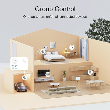 WiFi Smart Plug – Works with Alexa & Google Home, Timer & App Control