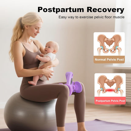 Thigh Master & Pelvic Floor Exercise Gear + Non-Stick Silicone Oil Container Jar