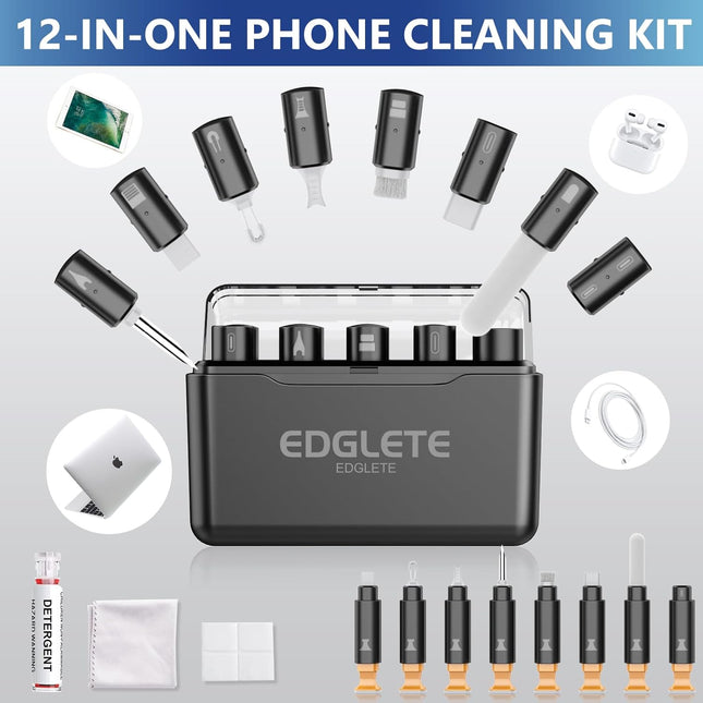Portable Cell Phone Cleaning Kit – iPhone, iPad, Lightning Cable & Connector