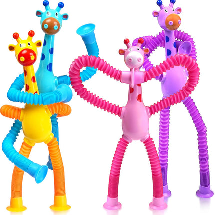 4pc Sensory Travel Toys for Toddlers Road Trip Airplane & Car Activities