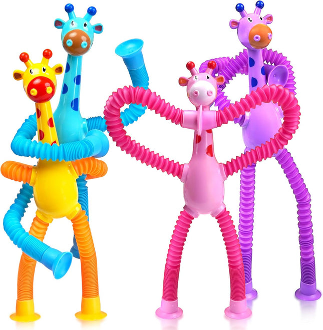 4pc Sensory Travel Toys for Toddlers Road Trip Airplane & Car Activities