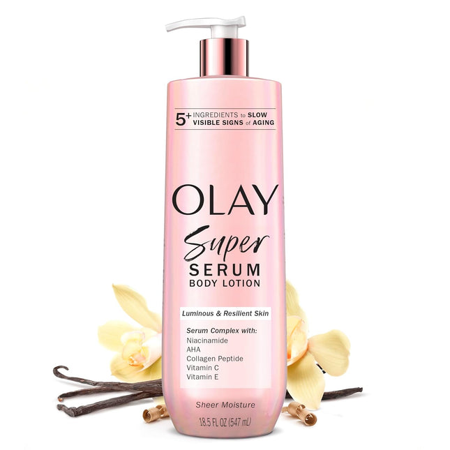 Super Serum Hand & Body Lotion for Dry Skin with 24hr Hydration Complex