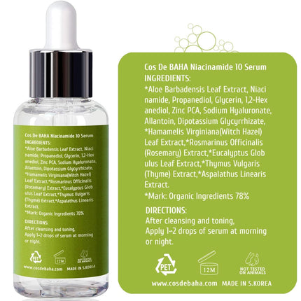 Niacinamide Serum 2 Fl Oz – Pore Refining, Tone Balancing & Hydrating