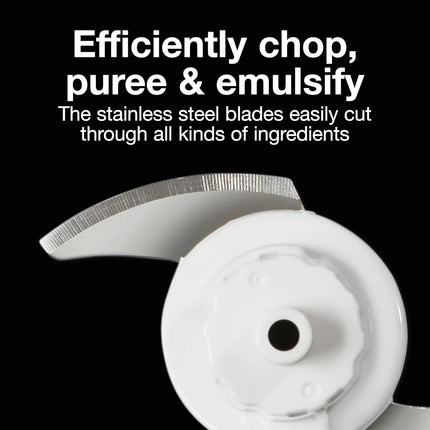 Electric Vegetable Chopper 1.5 Cup – Mini Food Processor for Chop & Puree
