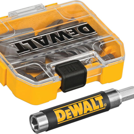 18 pc. Magnetic Drive Guide Set – Yellow, Compact for Easy Use (DWAF2058CS)