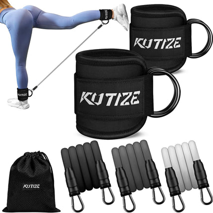 Portable Resistance Bands – Adjustable Cuffs for Leg, Glute & Strength Training