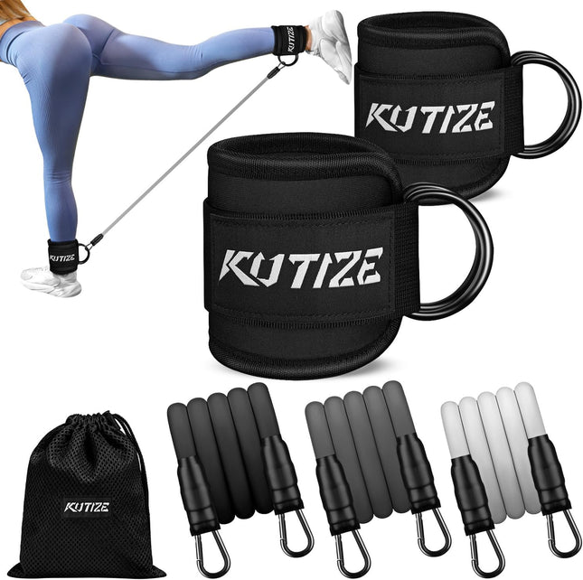 Portable Resistance Bands – Adjustable Cuffs for Leg, Glute & Strength Training