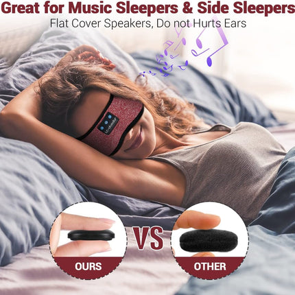 Sleep Headphones Bluetooth – Wireless Headband with HD Stereo Speakers