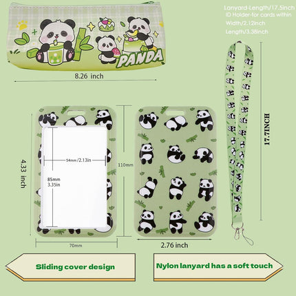 71PCS Panda Office Supplies Set – Kawaii Stationery, Gel Pens, Notebook, Favors