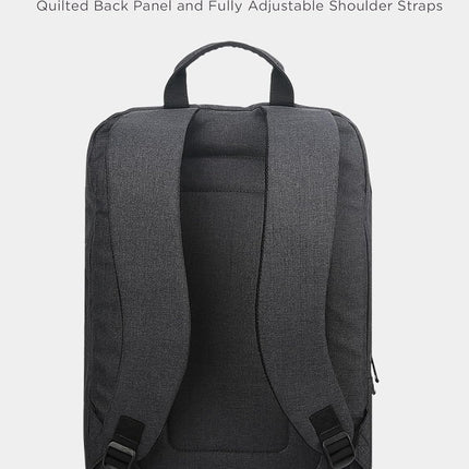 Laptop Backpack B210 – 15.6", Water-Repellent, Lightweight, Black