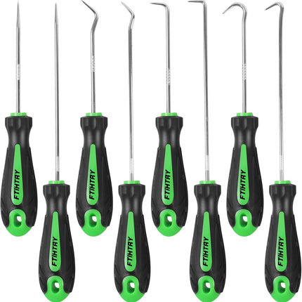 8PCS Pick & Hook Set – Precision Automotive Hooks for O-Ring, Gasket, Seal Removal