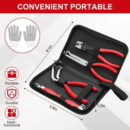 7 PCS Electrical Disconnect Pliers, Automotive Connector Removal Tool for Car & SUV