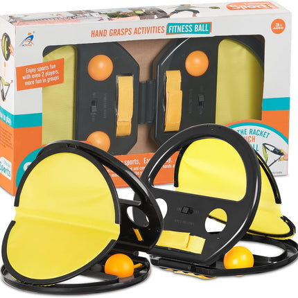 Toss and Catch Game Set 2024 – Launchers & 2 Balls, Outdoor Fun for Kids 3-12