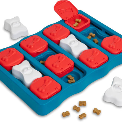 Nina Ottosson Dog Brick – Level 2 Interactive Treat Puzzle Toy