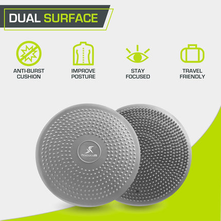 Core Balance Disc Trainer Wobble Cushion for Fitness and Stability Training