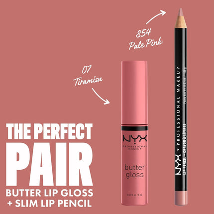 Makeup Butter Gloss Tiramisu Brown, Non-Sticky High Shine Lip Gloss
