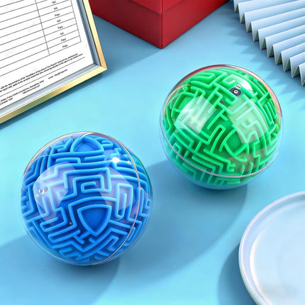 Amaze 3D Memory Maze Ball – Brain Teaser Puzzle Toy for Kids & Adults