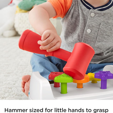 Toddler Tap & Turn Bench – 2-Sided Pretend Tool Construction Set 1+ Years