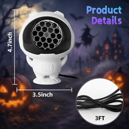 Halloween Projector Lights, Waterproof Indoor Outdoor Window, Wall & Garden Decor