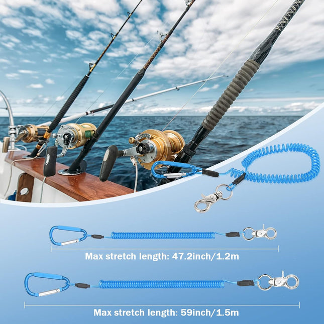 6-Pack Steel Wire Tool Lanyards – Safety Leash for Pliers & Hand Tools