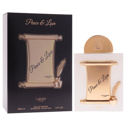 Lattafa Pride Peace & Love Perfume Unisex 100ml Eau de Parfum Fruity Floral Fragrance