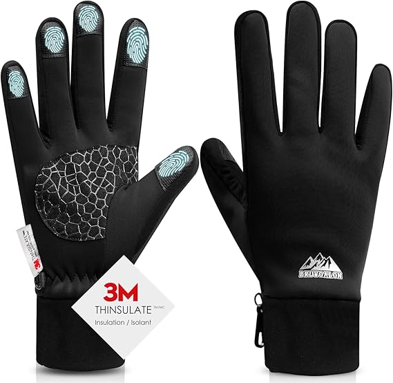 Winter Gloves for Men & Women – 3M Thermal, Touchscreen, Anti-Slip