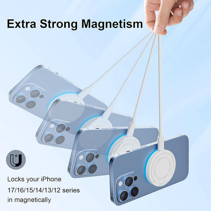 2 Pack MagSafe Charger 15W Magnetic Wireless Charging Pad for iPhone Series