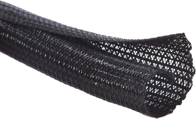 10ft 1/2" Cord Protector – Split Cable Sleeve for USB, Power, Audio & Video Cords