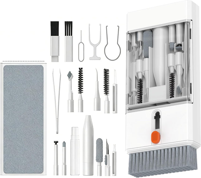 22PCS Precision Cleaning Kit for Electronics Phone Headphones & Camera