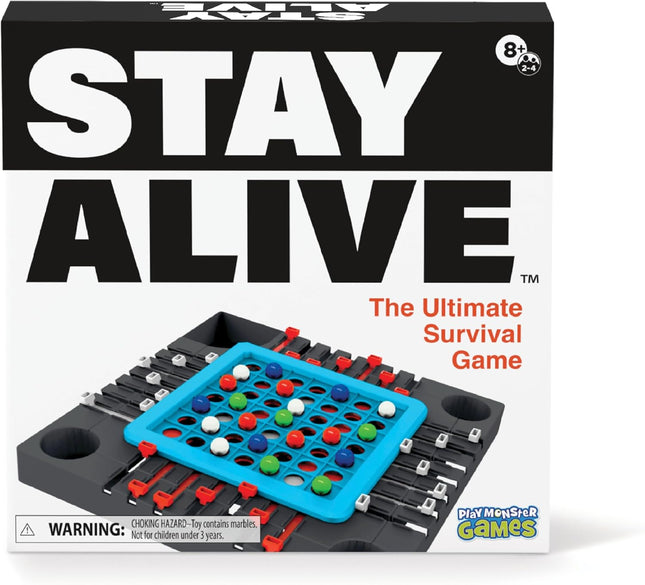 tay Alive Board Game Strategic Family Game Night Survival Game Ages 8+