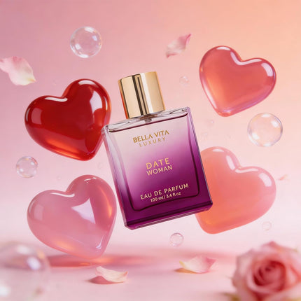 BellaVita DATE Woman Eau de Parfum 100ml Floral Fruity Perfume for Women