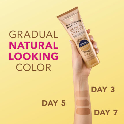 Natural Glow Firming Self Tanner – Fair to Medium, Collagen & Elastin, 7.5oz
