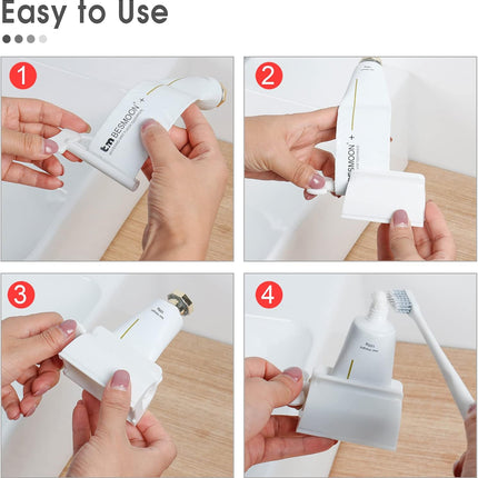 3 PCS Toothpaste Squeezer – Kitchen & Bathroom Gadgets for Tubes & Cosmetics