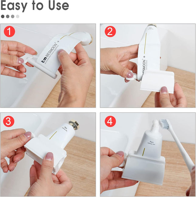 3 PCS Toothpaste Squeezer – Kitchen & Bathroom Gadgets for Tubes & Cosmetics