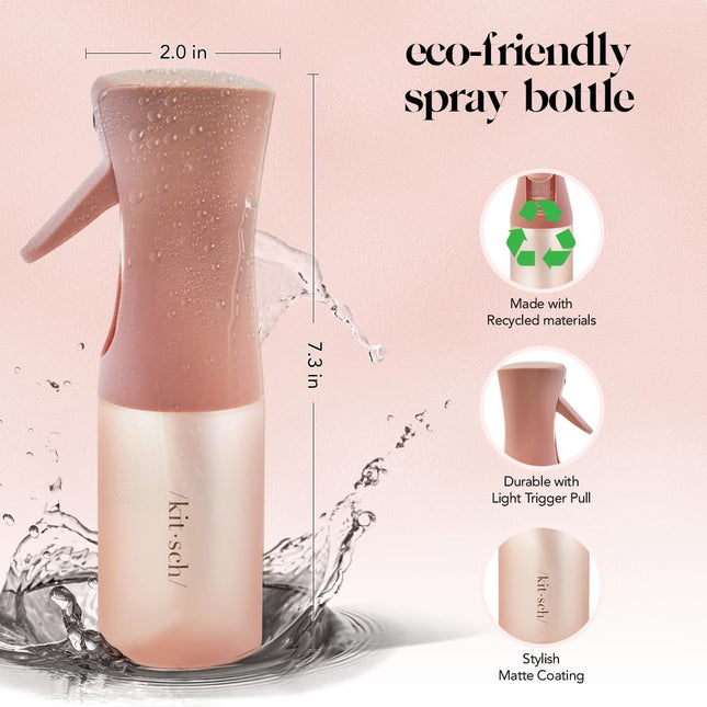 Continuous Spray Bottle – Fine Mist Water Mister for Hair & Plants, 150ml