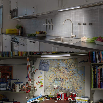 LED Light Bar for Kitchen & Closet – USB Powered, Under Counter & Work Table Lighting