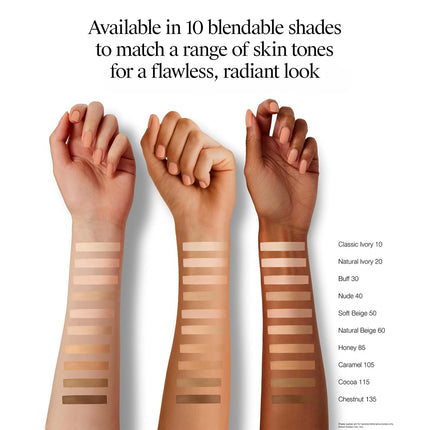 Hydro Boost Hydrating Tint Foundation Buff 30 1oz, Hyaluronic Acid Water-Gel Makeup